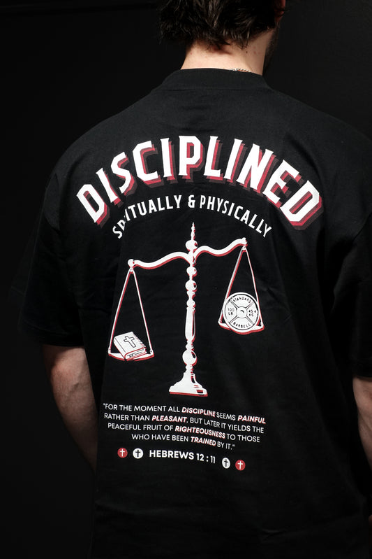 Disciplined Spiritually & Physically Oversized Tee