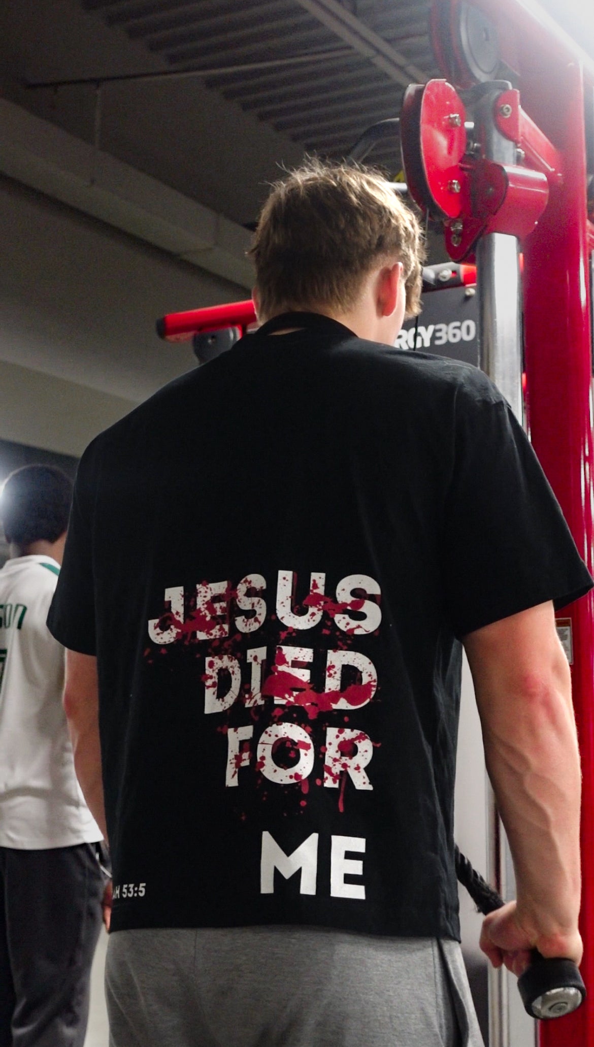 Jesus Died For Me Oversized Tee