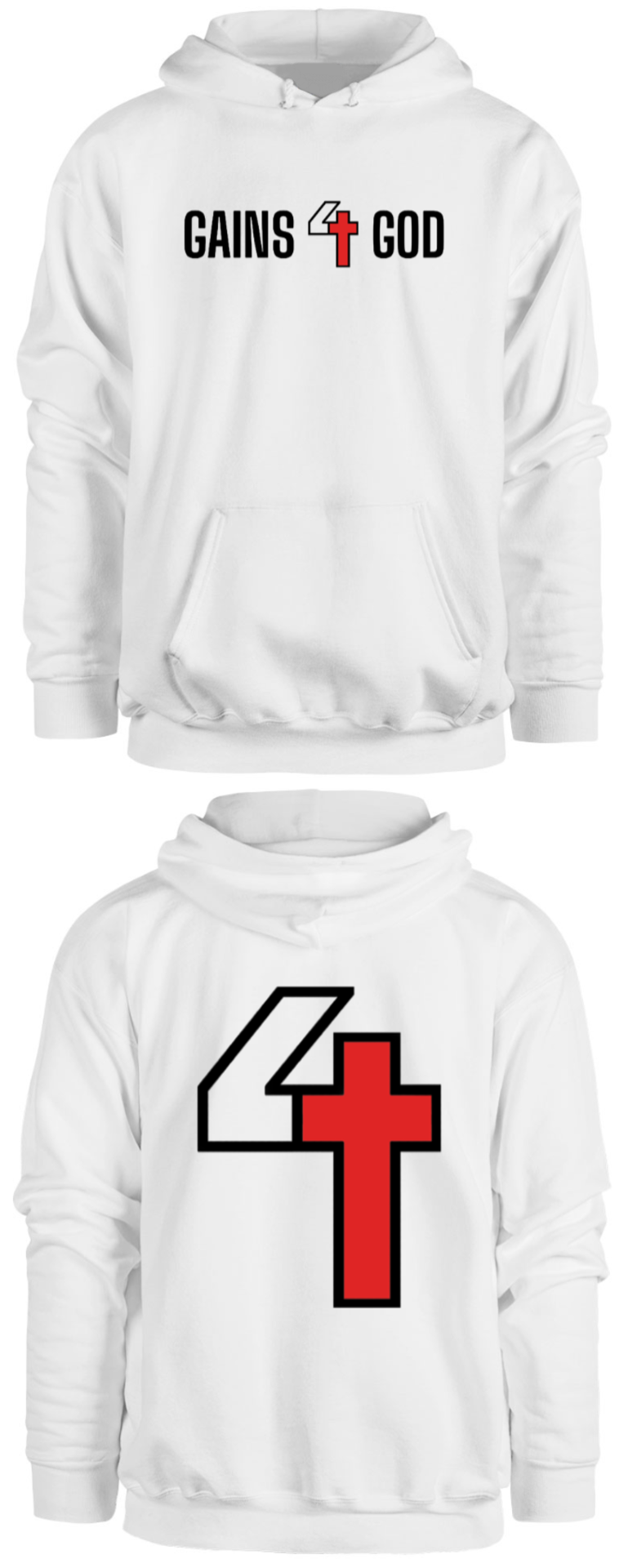 White Hoodie (Unisex)